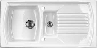 Кухонная мойка Deante Lusitano ZCL 651N (белый) Кухонная мойка Deante Lusitano ZCL 651N (белый)