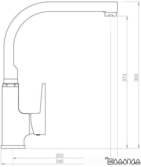 Смеситель Inan Koral M2504 фото 2