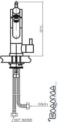 Смеситель Omoikiri Tonami-DC [4994049]