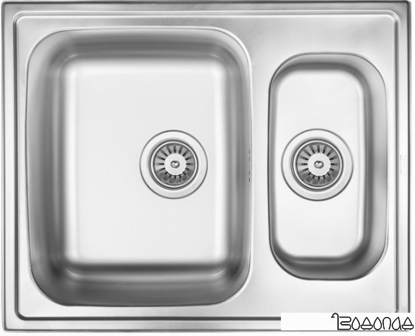 Кухонная мойка ZorG ZLL 6150-2 (микродекор) Кухонная мойка ZorG ZLL 6150-2 (микродекор)