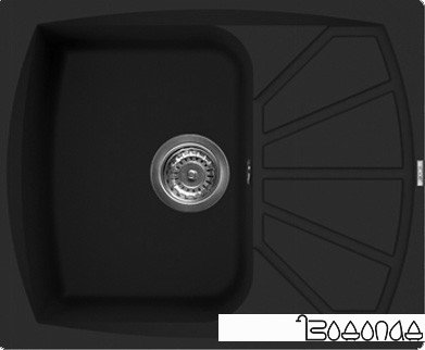 Кухонная мойка Elleci Living 125 Full Black 40