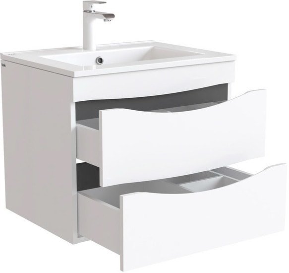 Мебель для ванных комнат IDDIS Тумба под умывальник Cloud 60 BRI10W1i95