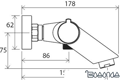 Смеситель Ravak TE 022.00/150 [X070047] фото 3
