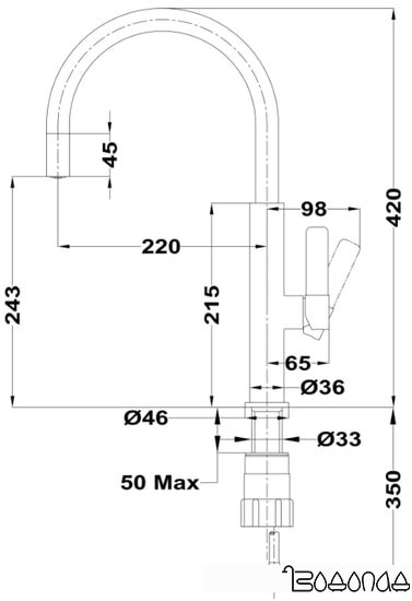 Смеситель TEKA Maestro 116030048