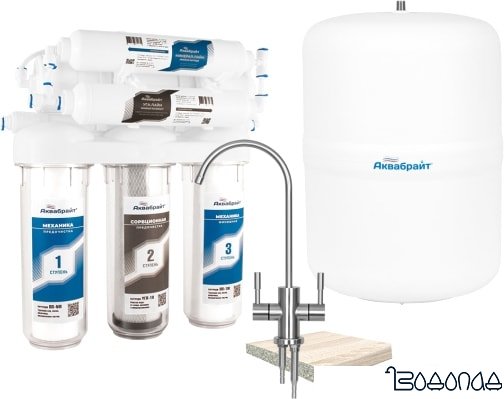 Система обратного осмоса Аквабрайт АБФ-Осмо-6 фото 1