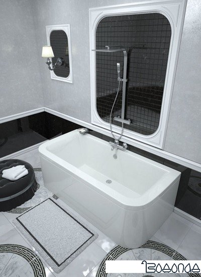 Ванна Vayer Options BTW 180x85 фото 4