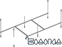 Каркас AM.PM Gem W90A-170-075W-R
