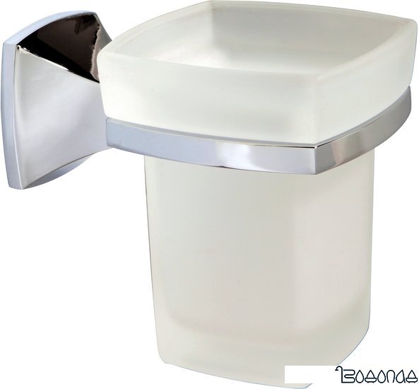 Стакан для зубной щетки и пасты Wasserkraft Wern K-2528