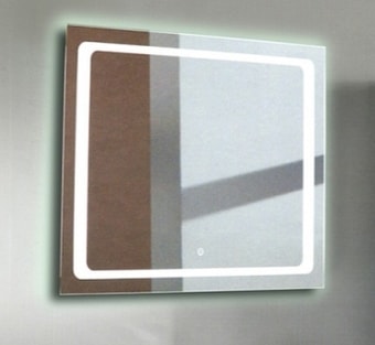 Континент Зеркало Quattro LED 120x70
