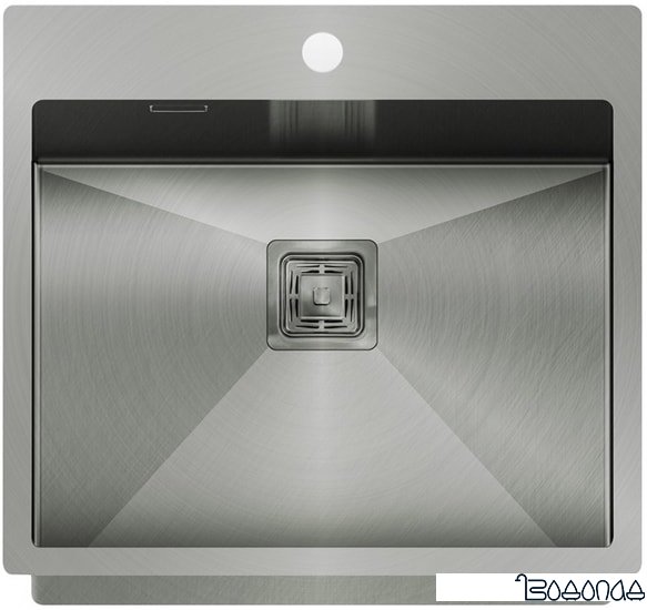 Кухонная мойка Aquasanita Aira AIR100N-T (графит)