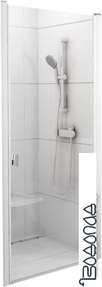 Душевая дверь Ravak Chrome CSD1 80 (сатин/прозрачное)