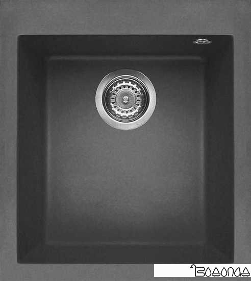 Кухонная мойка Elleci Quadra 100 Dark Grey 99