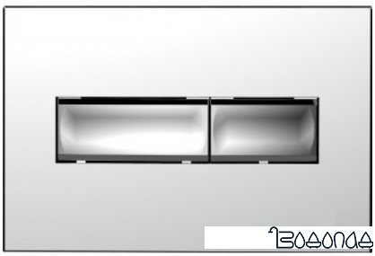 Панель смыва Loranto Line 7322 (хром глянец)