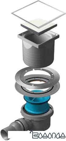 Трап/канал Pestan Confluo Standard White Glass 1 фото 1