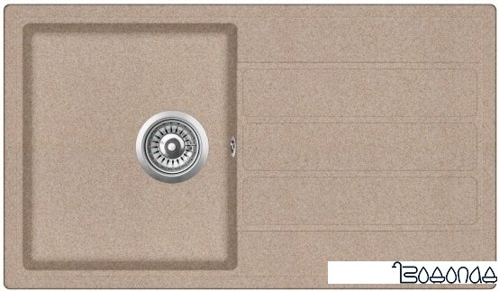 Кухонная мойка ZorG ECO 3 (бежевый)