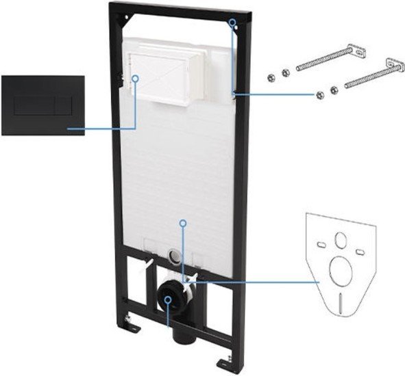 Инсталляция для унитаза Deante CST X50S