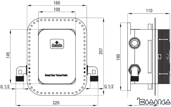 Душевая система Deante N01M