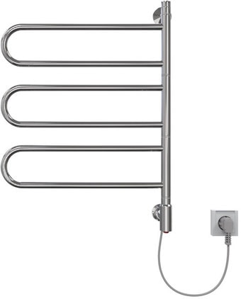 Полотенцесушитель ZorG Флюгер 45x75 3П, 50 вт (К-кнопка)