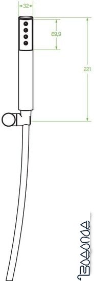 Душевой гарнитур Laveo Pretto NLP 10AD фото 2