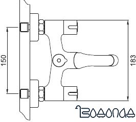 Смеситель Gappo G3249