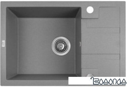 Кухонная мойка Laveo Barbados SBB 513T (серый) Кухонная мойка Laveo Barbados SBB 513T (серый)