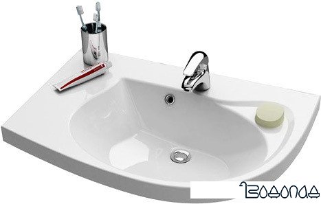 Умывальник Ravak Comfort N L 75x55 [XJ8L11N0000] фото 1