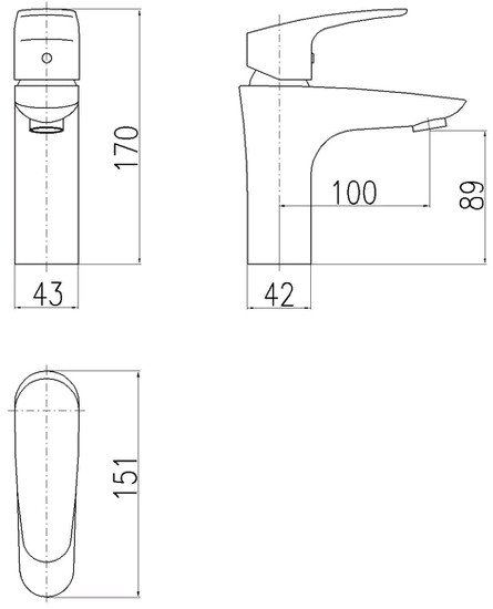 Смеситель Slezak RAV Амур AM726.5
