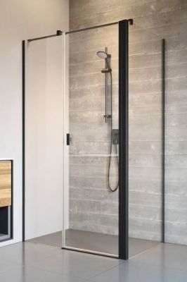 Душевая стенка Radaway Nes Black S2 70 (прозрачное стекло)