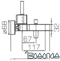 Смеситель Bravat Spring F679113C-01 фото 3