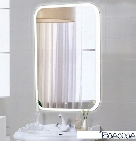 Континент Зеркало Glamour LED 60x80