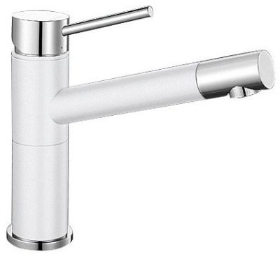 Смеситель Blanco Alta Compact Silgranit (белый) [515317]