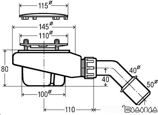 Сифон Viega Tempoplex 575601