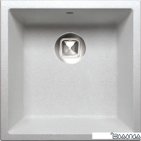 Кухонная мойка Tolero R-128 (cерый металлик)