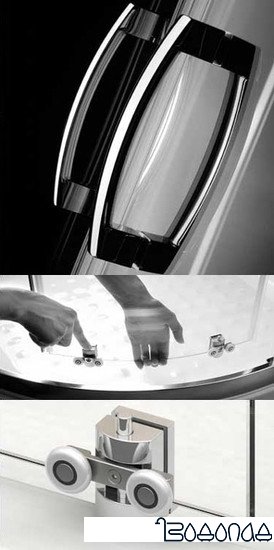 Душевая дверь Radaway Premium Plus DWD 180 (прозрачное стекло)