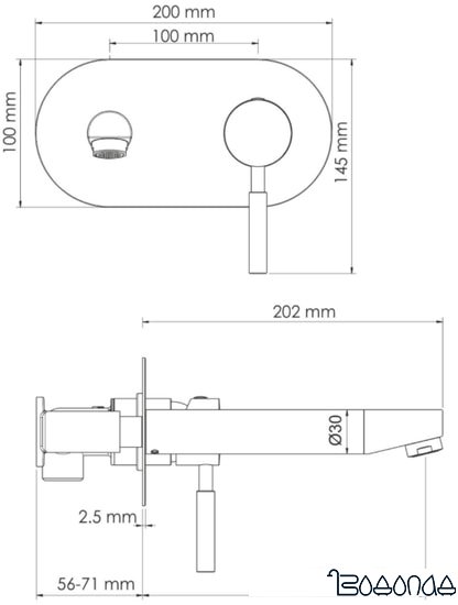 Смеситель Wasserkraft Main 4130