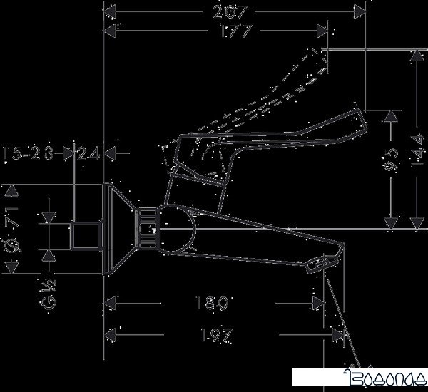 Смеситель Hansgrohe Focus 31913000