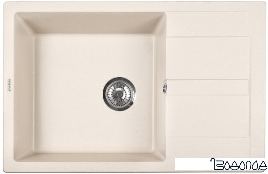 Кухонная мойка ZorG Apollo 78 (сливочная ваниль)