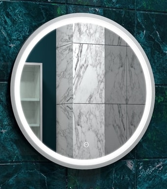 Континент Зеркало Style White Led 60