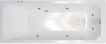 Ванна Triton Прага гидромассажная 170x70 Базовая