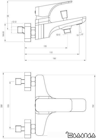 Смеситель Deante Hiacynt BQH N11M