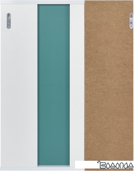 Doratiz Шкаф с зеркалом Вега 50 (правый, белый)