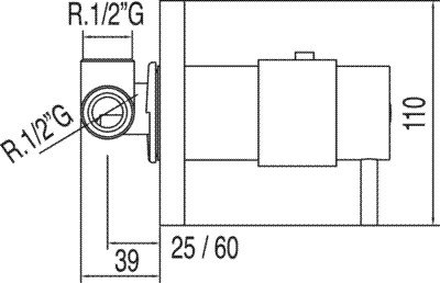 Смеситель Tres 190547
