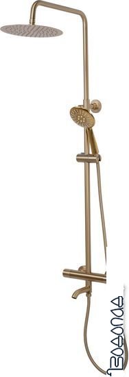 Душевая система Rea Lungo matt gold REA-P6604 фото 4