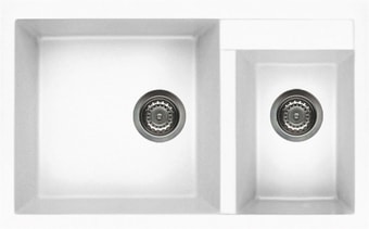 Кухонная мойка Elleci Quadra 440 White K96