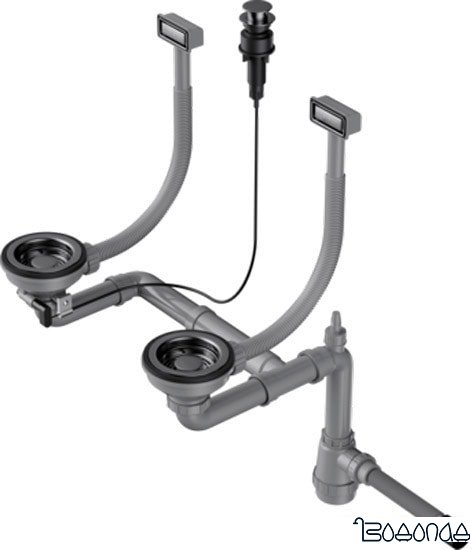 Сифон Omoikiri WK-2-A GM