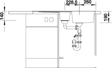 Кухонная мойка Blanco Zia 6 S (белый) [514742] фото 4