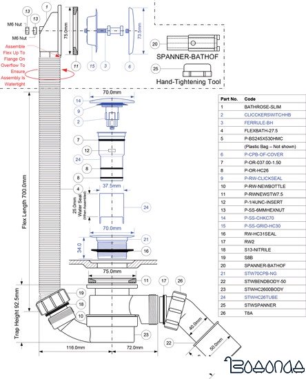 Сифон McAlpine HC2600CLAB