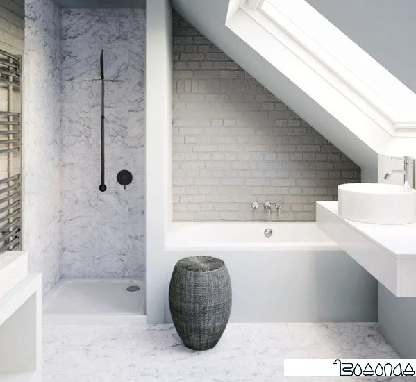 Душевой гарнитур Rea Lugano REA-P9301 (черный) фото 3