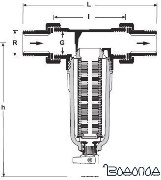 Предфильтр Honeywell FF06AAM 1"