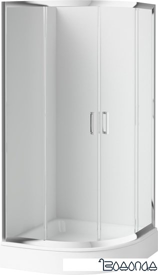 Душевой уголок Deante Funkia 90x90 KYP 051K (хром/прозрачное)